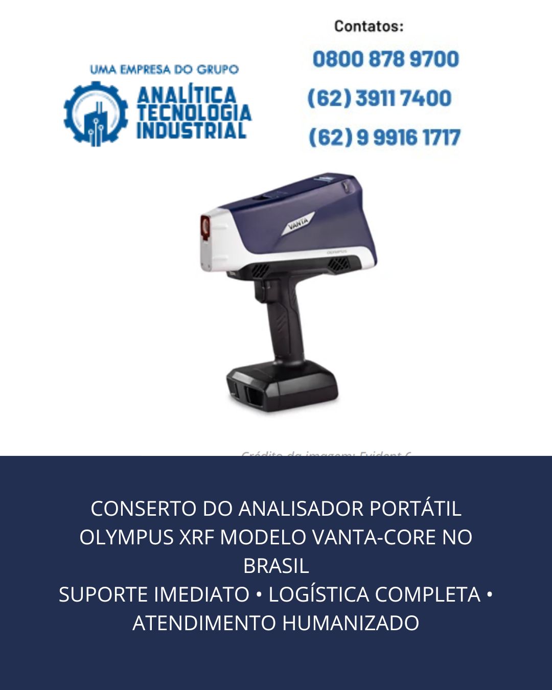 CONSERTO-DO-ANALISADOR-PORTATIL-OLYMPUS-XRF-VANTA-CORE-NO-BRASIL