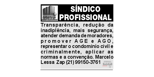 SINDICO-PROFISSIONAC