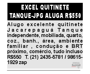 ALUGO TANQUE QUITINETE R$550 site