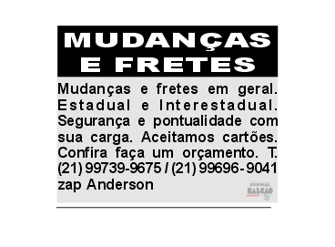 MUDANÇAS E FRETES EM GERAL SITE