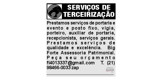 BIG FORTE ASSESSORIA PATRIMONIAL
