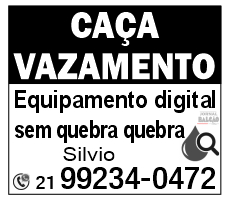 CAÇA VAZAMENTO SITE