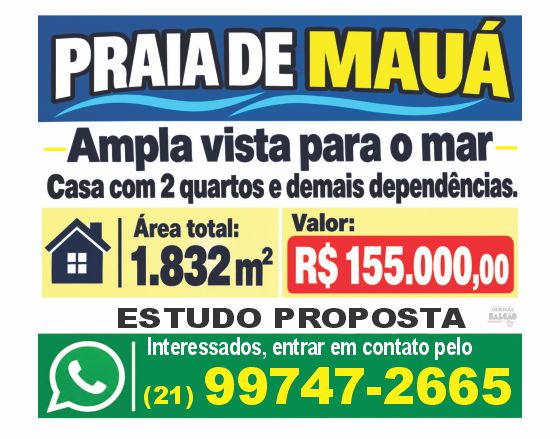 CASA PRAIA DE MAUA VENDO