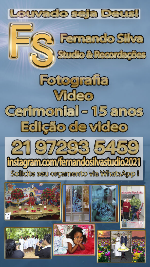 Fotografia e vídeo para sua festa!