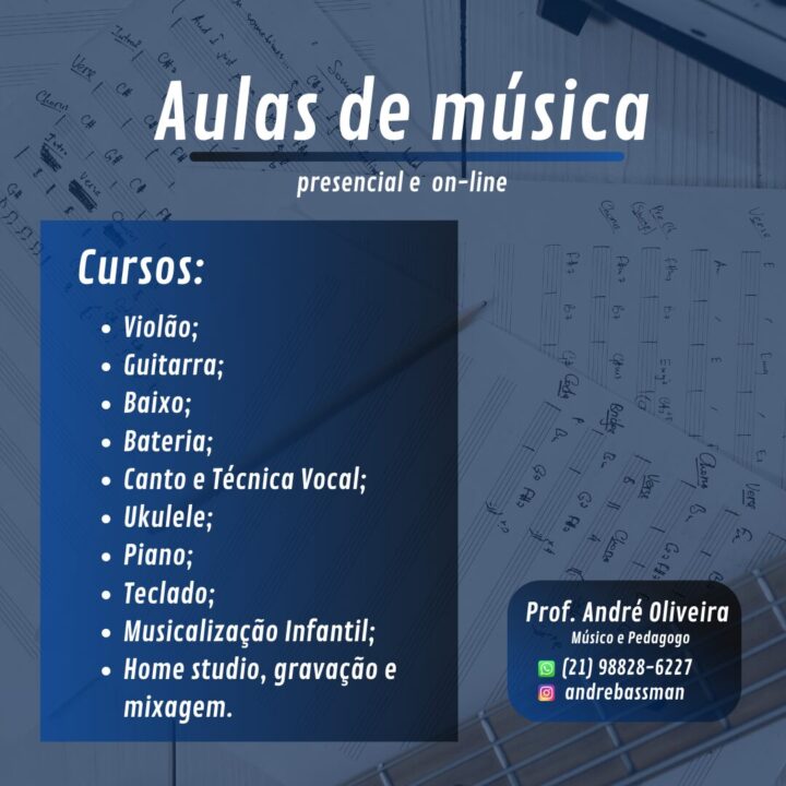 Aulas de música: