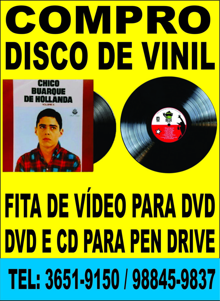 COMPRO DISCO DE VINIL