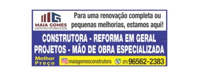 Maia Gomes – Construtora –  – Reforma em geral – Projetos