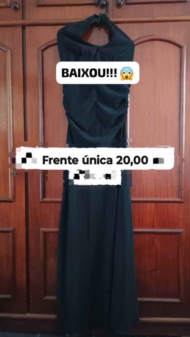 Vendo vestido longo