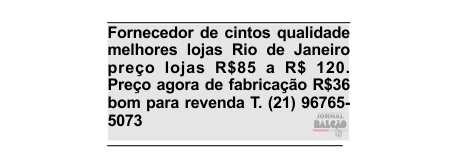 Fornecedor de cintos qualidade melhores lojas Rio de Janeiro