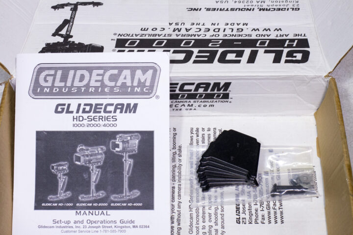 Glidecam HD2000 + ForeArm Brace +Plate