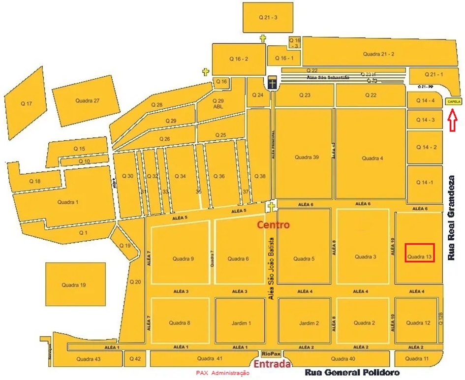 Jazigo-Mapa